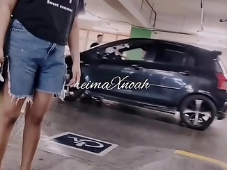 PUBIC RISKY PINAY QUICKIE: SATISFYING HOT SEX IN PUBLIC PARKING LOT
