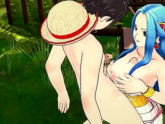 Luscious Nefertari Bibi: One Piece Rufy's Perfect Woman! Hentai Videos, Blowjobs, Handjobs, and Cumshots Galore!