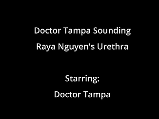 Japanese Teen Raya Pham's Piss Hole Gets Steel Sounds by Gyno Docto