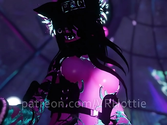Japanese Schoolgirl's Enticing Striptease in Public VR Chat - POV Lap Dance with ERP!