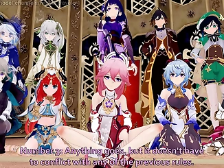 Unleash Your Inner Goddess with the Hottest Genshin Impact Archons! Shogun Raiden, Nahida, Furina, Noelle, Ganyu,