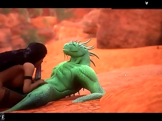Discover the Luscious Enchantress' Wild Life with a Two-Cocked Lizard!