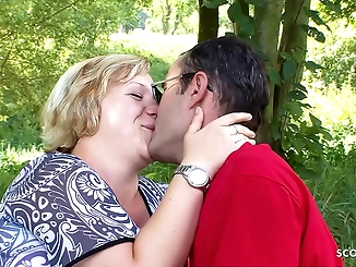 German MILF Gets Picked Up by Strangers to Fuck Her in the Sand Dunes