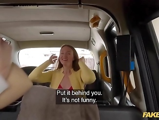 Faking It: Taxi Babe Swaps Rubber for Real Pleasure