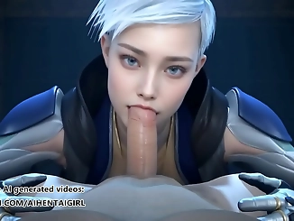 Revel in the Alluring Frost of Enchantress Laya, Mortal Kombat's Uncensored Hentai Blowjob Deepthroat