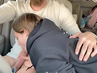Experience the Ultimate Road Head and Backseat Passion with a Hot Wife