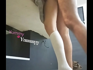 Mesmerizing MILF Gets Punished in the Classroom: 'Please Don't Cast Me Out'