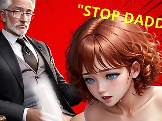 Jav Schoolgirl Blowjob - Virgin Teen Takes Big Daddy's Cum in School Office
