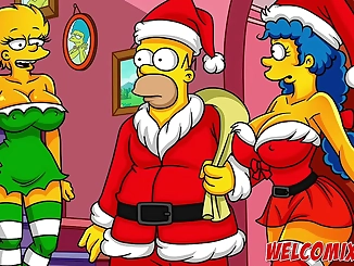 Wife's Sensual Gift to Beggars: The Simptoons, Simpsons Hentai