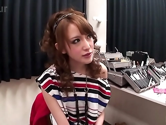 Experience Mai Shirosaki's Irresistible Photoshoot: Fingering and Cock Sucking Scene